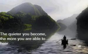 human nature silence the mind